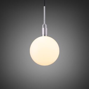 Svítidlo Buster + Punch ocelově šedá/bílá ocel/sklo