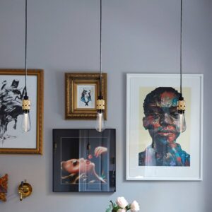 Svítidlo Buster + Punch černý/mosaz ocel