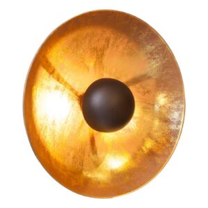 Svítidlo By Rydéns černá/zlatá kov