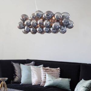 Svítidlo By Rydéns kouřově šedá sklo/kov