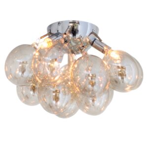 Svítidlo By Rydéns jantarová kov/sklo