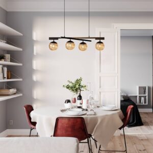 Svítidlo By Rydéns oranžová/černá kov