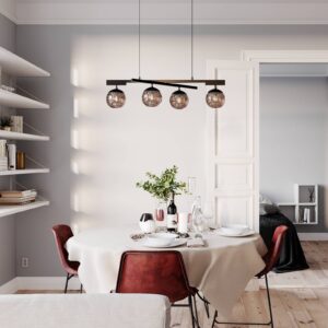 Svítidlo By Rydéns kouřově šedá/černá kov