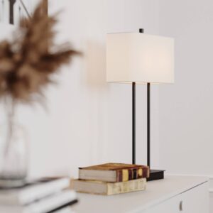 Svítidlo By Rydéns bílá/černá textil/kov