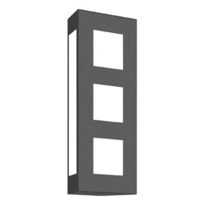 Svítidlo CMD antracitová/bílá nerezová ocel/opálové sklo