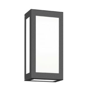 Svítidlo CMD antracitová/bílá nerezová ocel/opálové sklo