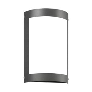 Svítidlo CMD antracit/bílá satinovaná nerez/sklo