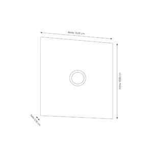 Svítidlo CMD stříbrná nerezová ocel