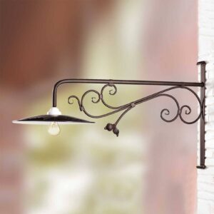 Svítidlo Ceramiche černá/bílá/bronzová keramika/kov