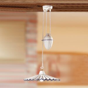 Svítidlo Ceramiche bílá/modrá keramika