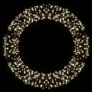 Svítidlo Christmas United nikl/bílá drátový