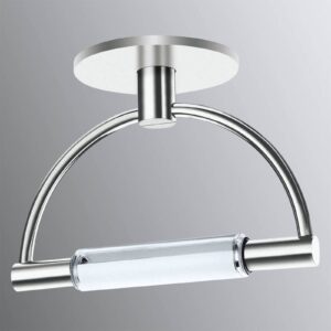 Svítidlo Cini & Nils chrom/průhledná/satinovaná kov/borosilikátové sklo