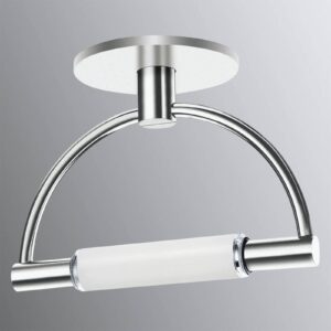 Svítidlo Cini & Nils chrom/satinovaná kov/borosilikátové sklo