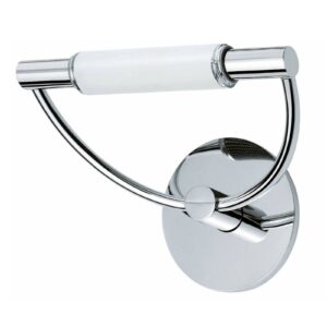 Svítidlo Cini & Nils chrom/satinovaná kov/borosilikátové sklo