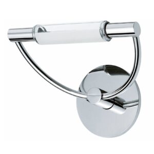 Svítidlo Cini & Nils chrom/průhledná/satinovaná kov/borosilikátové sklo