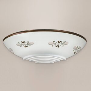 Svítidlo Cremasco bílá keramika