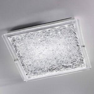 Svítidlo Cremasco čirý/nikl kov/sklo/křišťál