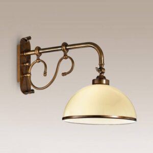 Svítidlo Cremasco mosaz sklo/mosaz