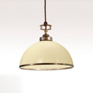 Svítidlo Cremasco mosaz sklo/mosaz