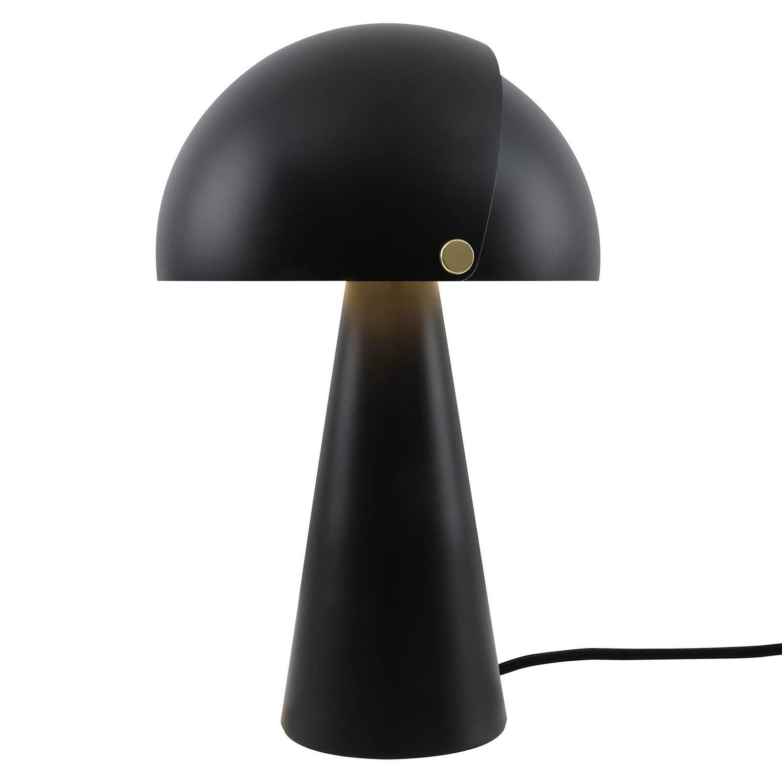 DFTP by Nordlux Stolní lampa Align se sklopným stínidlem, černá, Obývací pokoj / jídelna, kov, látka, E27, 25W, K: 33.5cm - Image 4