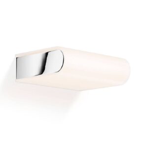 Svítidlo Decor Walther bílý/chrom kov/sklo