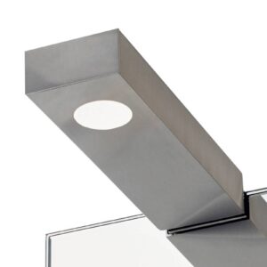 Svítidlo Decor Walther nikl satinovaný kov/sklo