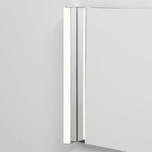 Svítidlo Decor Walther chrom/satinovaný hliník/polykarbonát