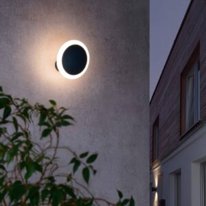 Svítidlo Deko-Light černošedá (RAL 7021)/bílá hliníkový odlitek/plast