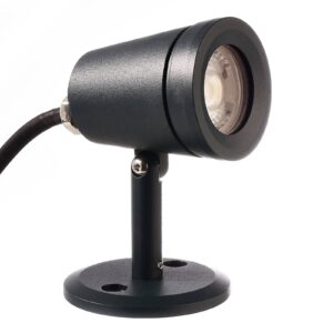 Svítidlo Deko-Light granitově šedá (RAL 7026)/čirá hliníkový odlitek/sklo