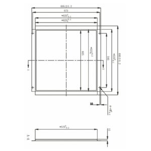 Svítidlo Deko-Light bílá (RAL 9016) kov
