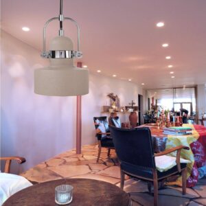 Svítidlo Deko-Light šedý/chrom kov/beton