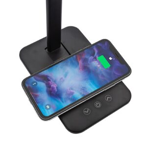 Svítidlo Denver nikl/bílá plast