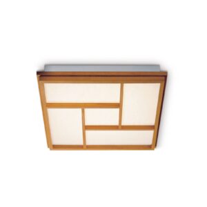 Svítidlo Domus buk/bílá buk/lunopal