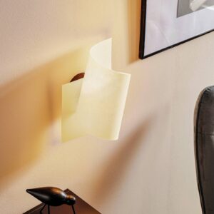 Svítidlo Domus bílá lunopal/dřevo