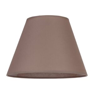 Svítidlo Duolla cappuccino-hnědá bavlna