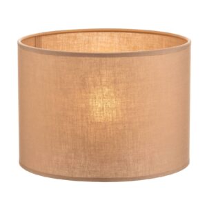 Svítidlo Duolla cappuccino-hnědá bavlna