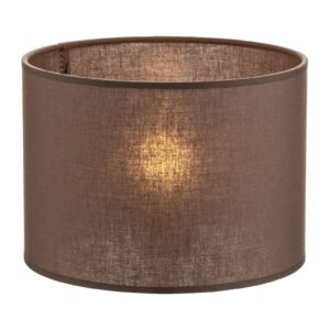 Svítidlo Duolla světle hnědá bavlna