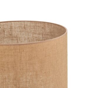 Svítidlo Duolla světle hnědá juta