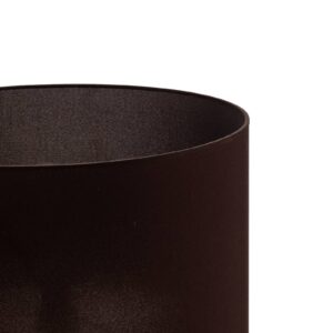 Svítidlo Duolla tmavě hnědá polyester