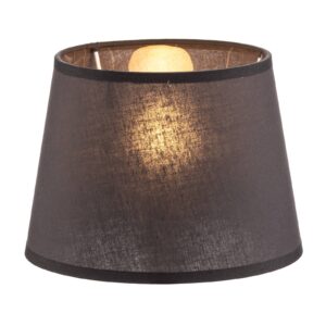 Svítidlo Duolla grafitově šedá textil