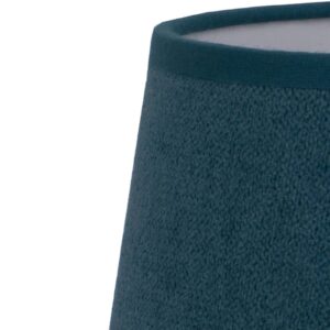 Svítidlo Duolla tyrkysový textil