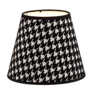 Svítidlo Duolla černá/bílá textil