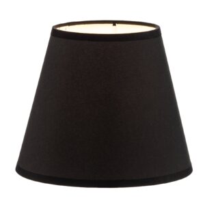 Svítidlo Duolla černá/bílá textil