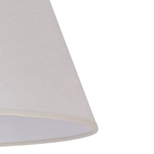 Svítidlo Duolla ecru textil