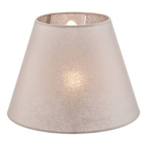 Svítidlo Duolla šedý/bílý textil