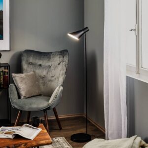 Svítidlo Dyberg Larsen matná černá kov