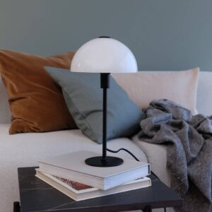 Svítidlo Dyberg Larsen matná černá/opálová kov/sklo