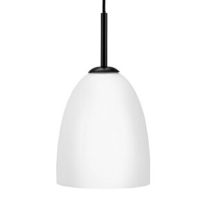 Svítidlo Dyberg Larsen černá matná/opálová kov/sklo