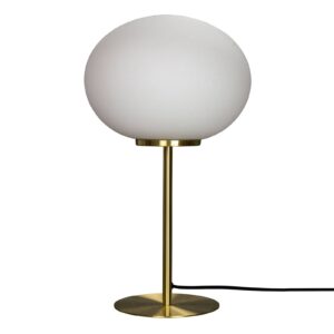 Svítidlo Dyberg Larsen mosaz/bílá kov/sklo