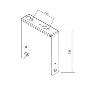 Svítidlo EGG černá ocel